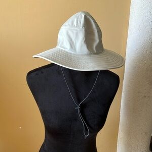 Solar Escape UV Explorer Boonie Hat W Strap Beige UPF 50+ Sun